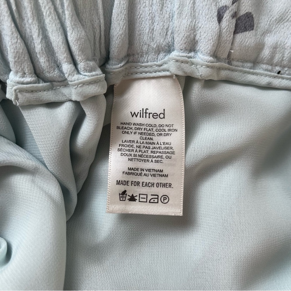 Aritzia Wilfred⎜FAUN PANT⎜SAGE / GREY - Picture 11 of 15